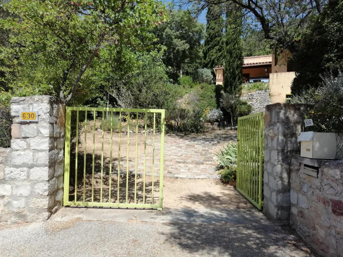 T2 36 M2, Rdc De Villa, Clim, Gd Jardin Clos, Animx Ok, Quartier Mt Faron Tres Calme, Wifi, Parking Тулон Екстер'єр фото